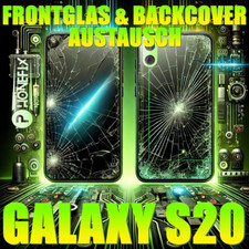 Samsung Galaxy S20 Frontglas + Backcover Reparatur KOMBI Tausch ⭐EXPRESS⭐
