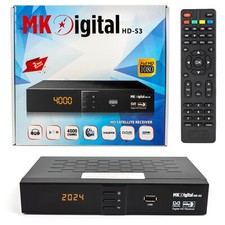 SAT TV Receiver DVB-S2 USB SCART HDMI Satellitenreceiver 12V FullHD MK Digital S