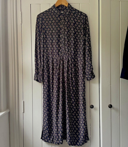 Toast midi shirtkleid schwarz - toast,