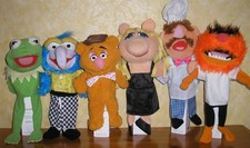 6 Muppet Show Handpuppen