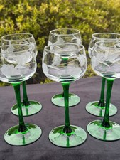 6 X Elsässer  Wein Gläser