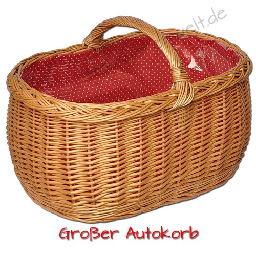 Einkaufskorb weidenkorb groß - einkaufskorb,