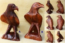 Holz Adler Vogel Figur Schnitzerei Handarbeit Holzadler Holzfigur Indianer Deko