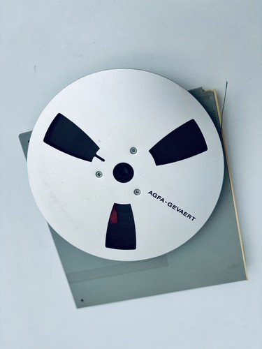 Agfa gaevert tonband 18cm - agfa, alu