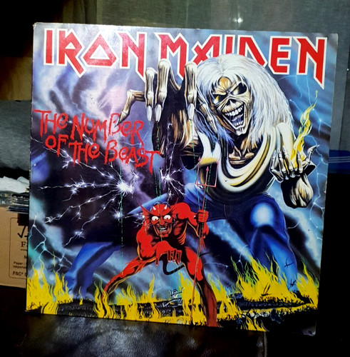 Iron maiden vinyl - iron,