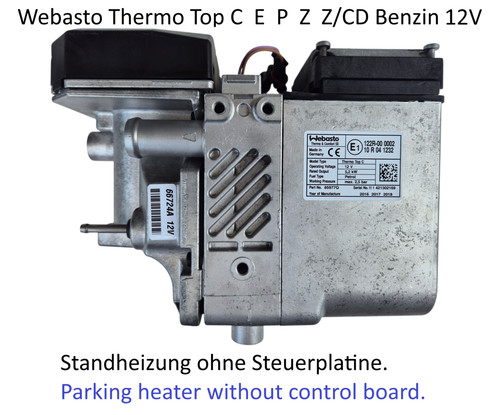 Webasto thermo top p z - thermo, e