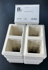 Berker Modul 2 cremeweiß  2-fach Rahmen 101202 TOPWARE weiß 21777 Zweifach 2er
