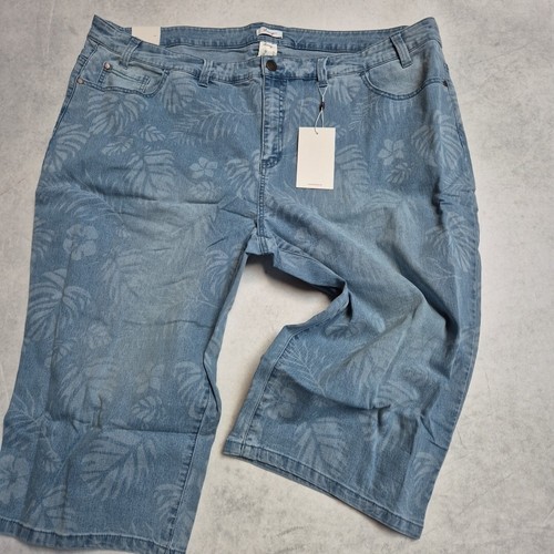 Sheego jeans caprihose - sheego, blau