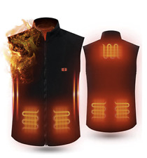 Heizweste Beheizte USB Beheizbare Heizjacke Weste Winter Wärmeweste Vest Unisex 