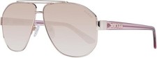Guess Sonnenbrille Damen GF6145 Rosa Gold 100% UV-Schutz neu Original mit Etui