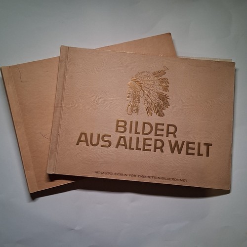 Set 2 zigarettenalben - set:,