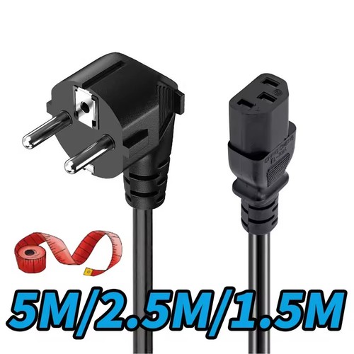 Power cord prong eu - eu, plug
