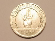 WEIMARER REPUBLIK 5,- Mark