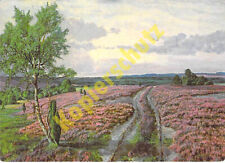 Lüneburger Heide AK Auf dem Heidberg Künstler AnsichtskarteBernhard de Bruycker