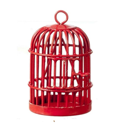 Puppenhaus rund rot - puppenhaus,