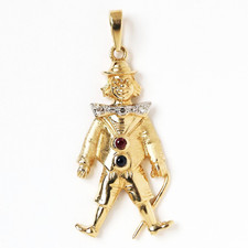 Anhänger Harlekin Clown 14