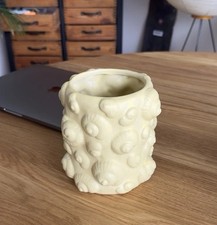 &k Amsterdam „Tide“ Vase – Neu! Designerstück mit Muschelstruktur