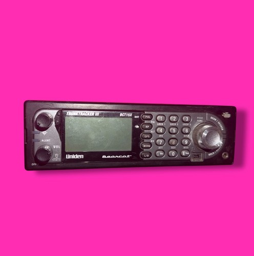 Uniden bct15x trunktracker - trunktracker, iii