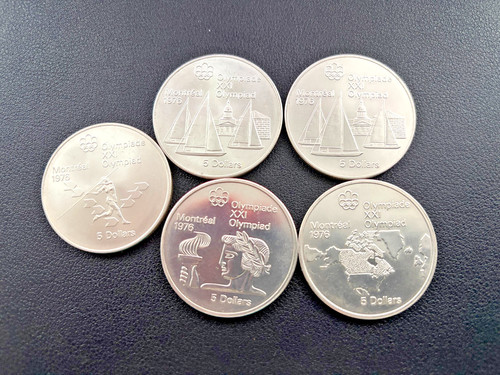 Montreal 1976 olympische - 5x,