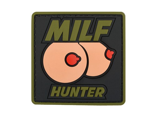 Patch milf hunter - patch, schwarz