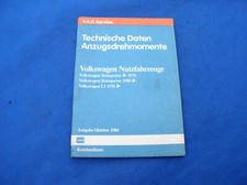 VAG Service Technische Daten