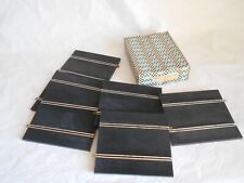 Vintage French Scalextric Rubber Track Series CMM/T35 half straights boxed