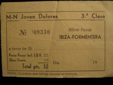 Fährticket Ibiza Formentera