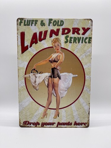 Blechschild laundry 20x30cm - laundry,
