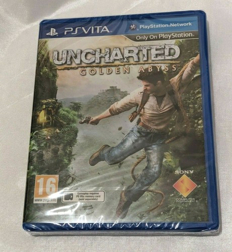 Uncharted golden abyss vita - abyss, ps