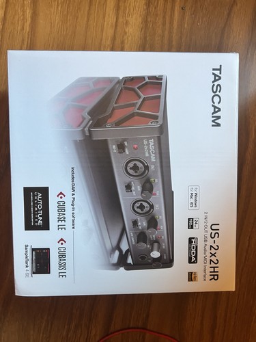 Tascam 2x2hr usb audio - tascam, /