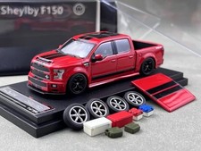 FORD F-150 SHELBY  - red / black Stripes - Funny Model 1:64
