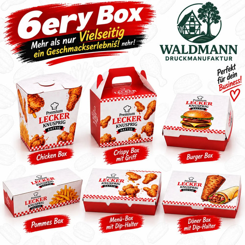 Waldmann takeaway einweg boxen - einweg,