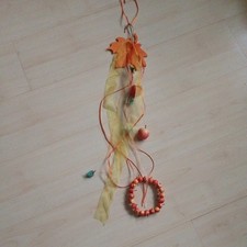 Fensterdeko Hänger Herbst Blätter Apfelkranz Apfel Herbstdeko 