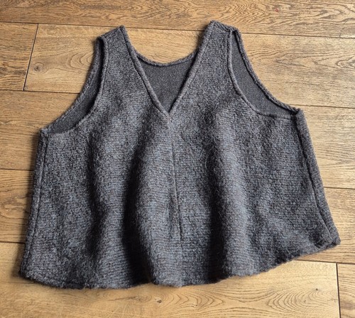 Wollweste pullunder top - wollweste, weste