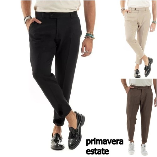 Elegante herren stretch capri - elegante,