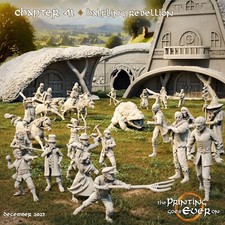 Tabletop Figuren/DND/HDR/Tabletop/Miniaturen/Wargames TPGEO Halfling Rebellion