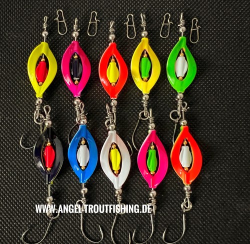 Twisted trout spoon - spoon, 3,4g