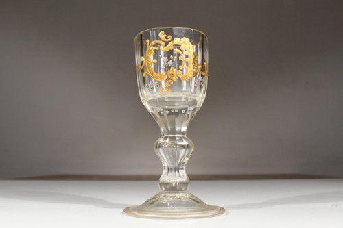 Barocker glaspokal weinbecher - barocker,