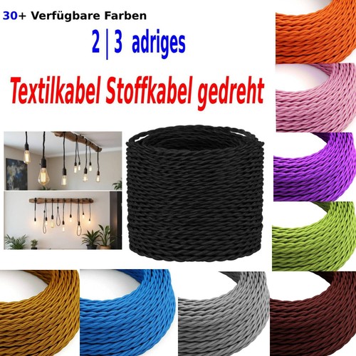 Textil kabel stoff - kabel,