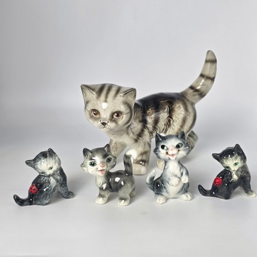 Goebel katzen figuren konvolut - goebel,