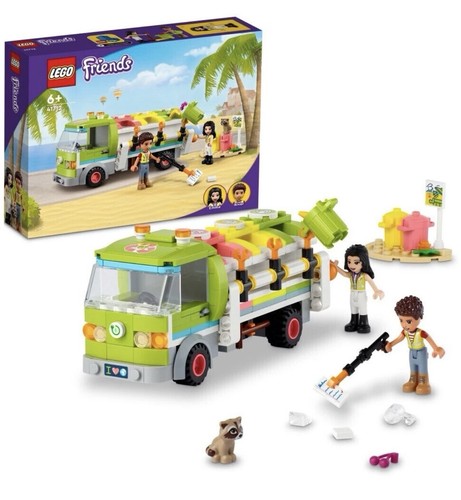 Lego friends recycling auto - lego,