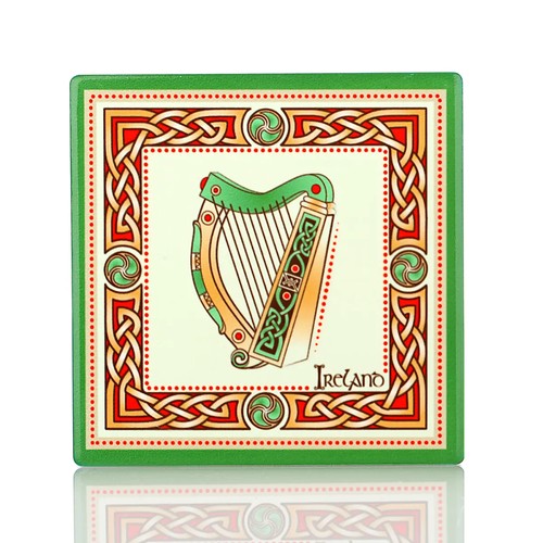 Irish harp coaster - irish,