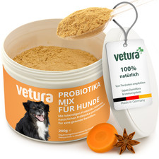 Probiotika-Mix für Hunde | Darmflora aufbauen + Immunsystem stärken | 200g