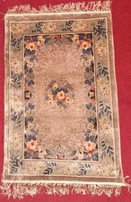 Seidenteppich Floral