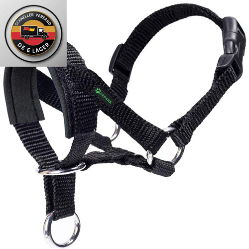 Hundehalfter schwarz - hundehalfter,