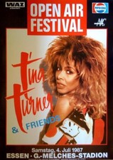 Tina Turner & Friends (1987) | Konzertposter Tourplakat A0