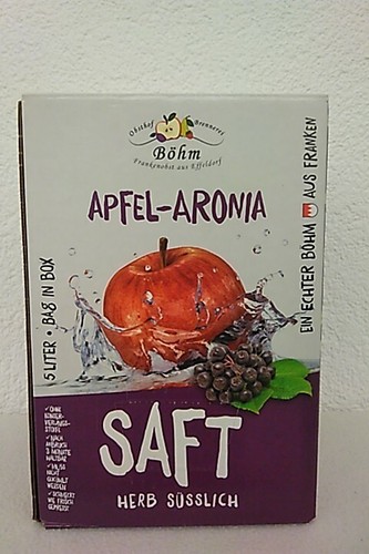 Apfel aroniasaft naturtrüb - aroniasaft,