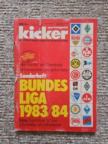 Kicker sonderheft bundesliga - sonderheft,