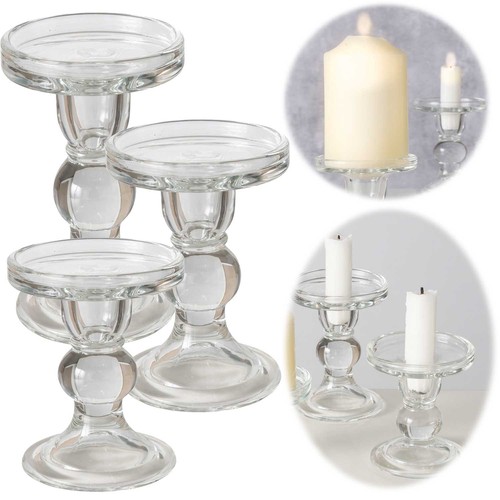 Glas kerzenständer davos klar - glas,