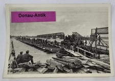 Foto 2.WK Panzer Tank Brücke Dneprbrücken Dnepr Soldaten Wehrmacht 